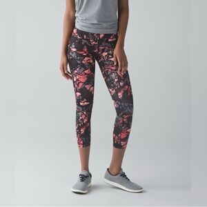 Lululemon High Times Pant Paint Storm Espresso Multi Full On Luxtreme Sz 12